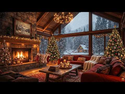 Relaxing Christmas Carol Music | Quiet and Comfortable Jazz Instrumental Music | Cozy and Calm