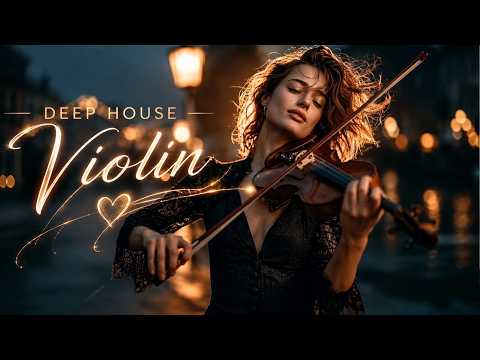 Night Violin Deep House - Midnight Deep House Mix for Relaxing Night Music and City Lights Vibes
