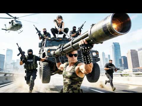 動作大片，恐怖分子劫持女孩，不料她父親是精英特警將他們一網打盡 🧨 功夫 | Kung Fu |中国电视剧