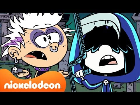 Bienvenue chez les Loud | 💀 Une heure gothique avec Lucy de “Bienvenue chez les Loud”! | Nickelodeon