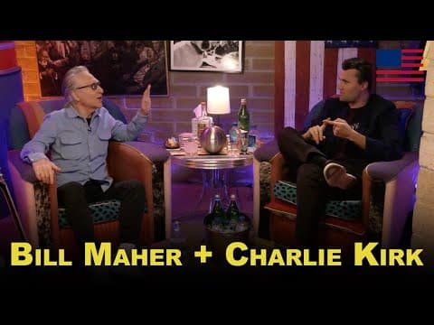 Charlie Kirk Breaks Down His Talk With Bill Maher on the 'Club Random' Podcast