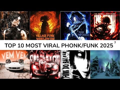 🔥TOP 10 BRAZILIAN PHONK & FUNK HITS 2025 | Viral Edition💀 #7