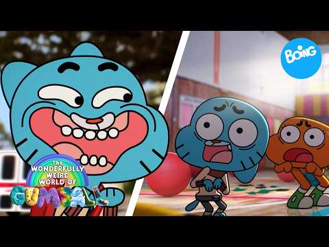 El asombroso mundo de Gumball | Cambios de temporada definitivos 🎒➡️👻 60 minutos |  Boing