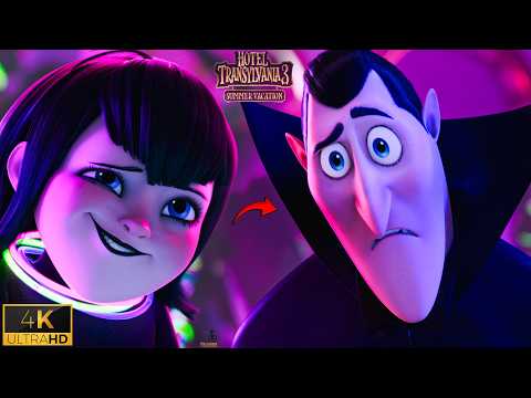 Mavis & Dracula Party at the Monster Rave  | Hotel Transylvania 3 Full Scene | 4K