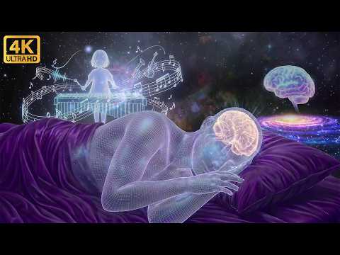 Deep Sleep Music | 528Hz + 432Hz + 963Hz | Healing Frequency, Soft Piano & Gentle Cosmic Ambience