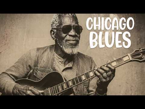 Midnight Blues - Relaxing Slow Chicago Whiskey Blues Guitar