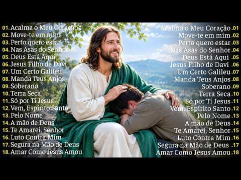 Acalma o meu coração/ Move-te em mim .....Encontre a Paz e a Fé em Cada Nota | Músicas Católicas