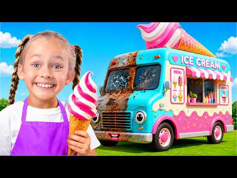Kids Eat Too Much Ice Cream! | Fun Healthy Habits Story