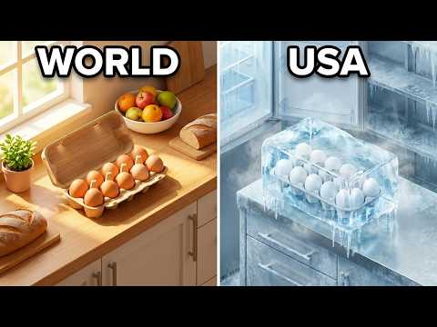 Why Americans Refrigerate Eggs (Europe and Asia Leave Them on the Counter)