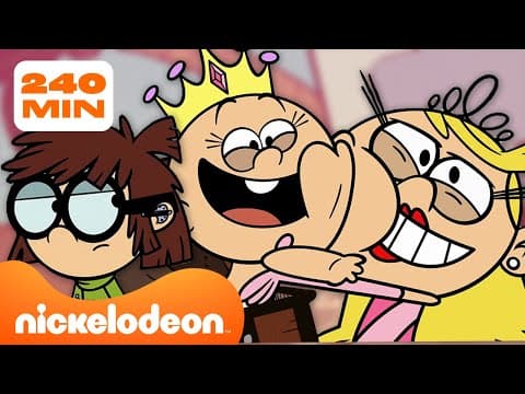 Loud House | Mega compilación de las hermanas Loud | Más de 4 horas de los mejores momentos