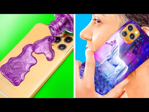 SCHÖNE BASTELEIEN FÜR HANDYHÜLLEN & HANDY: Basteltricks Für Ein Einzigartiges Handy 123 GO Like!