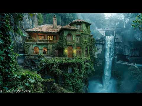 Celtic Music from the Castle by the Waterfall | Soothing Irish Tunes for Tranquil Moments