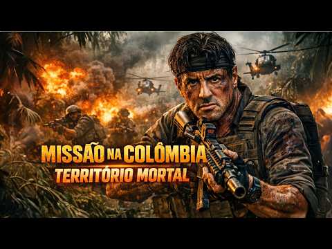 MISSÃO NA COLÔMBIA: ESQUADRÃO EM TERRITÓRIO MORTAL | FILME COMPLETO AÇÃO HD
