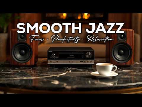Deep Work Feels Better with Smooth Jazz 🎷 Relaxing Music for Focus & Concentration