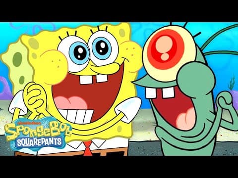 Plankton's BEST EPISODES in SpongeBob! 👁️ | SpongeBob