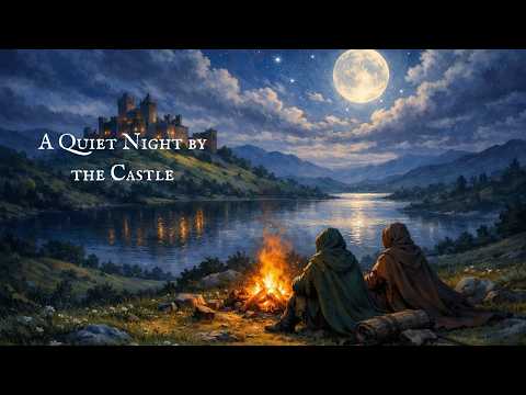 Fantasy Medieval Music for Focus & Calm | A Quiet Night by the Castle