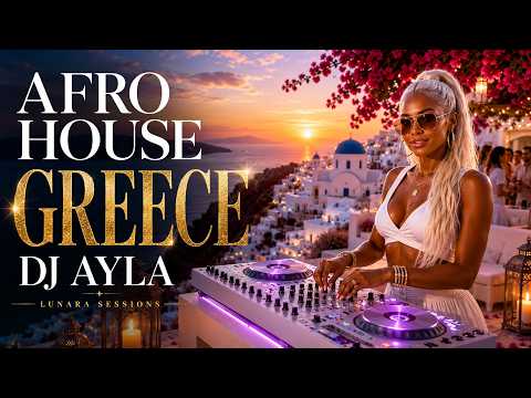 Afro House 2026 | Deep Melodic Santorini Set | DJ AYLA | LUNARA SESSIONS · GREECE VOL.02 | 1 Hour