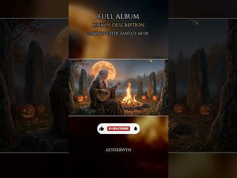 Samhain at the Standing Stones 🎃 | Celtic Halloween Music #shorts