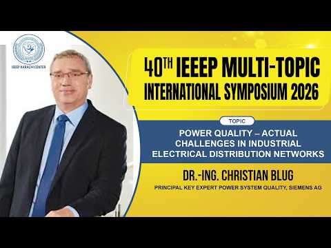 Power Quality – Actual Challenges in Industrial Electrical Distribution | Dr.-Ing. Christian Blug