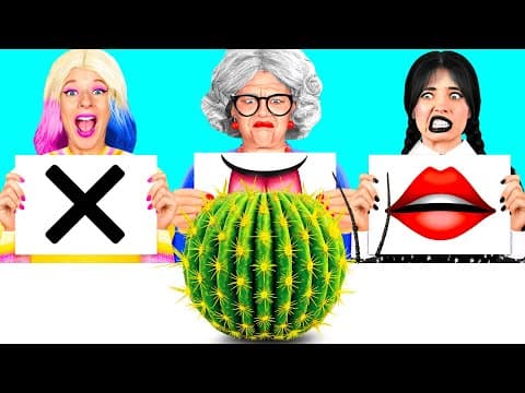 Bite, Lick or Nothing Challenge | Edible Battle