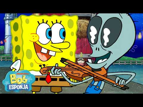 Bob Esponja | 60 minutos de momentos icónicos de Bob Esponja: ¡NUEVAS temporadas! 🧽 | Español