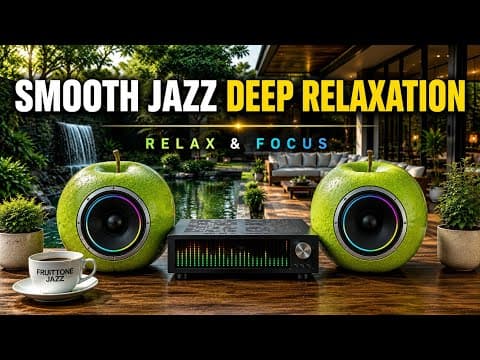 Smooth Jazz Deep Relaxation 🎷 Relax & Focus Music for Work, Study & Stress Relief