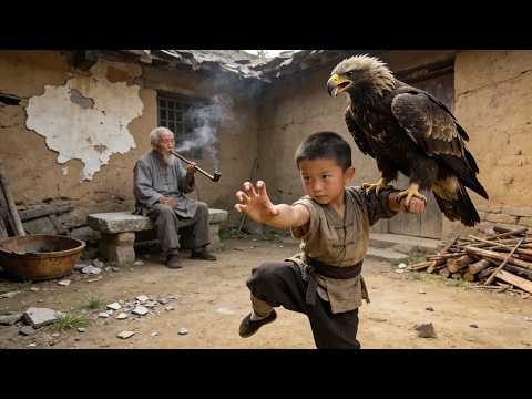 Kung Fu Movie! A peculiar-boned 5-year-old boy becomes a master of the deadly Eagle Claw Technique!