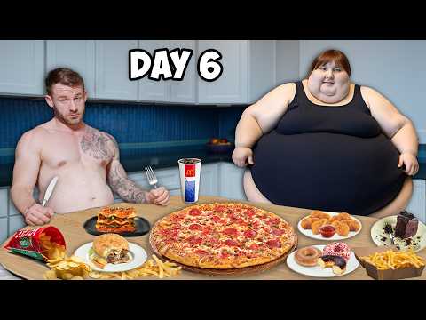 I Survived The World's Heaviest People's Diets for 7 Days