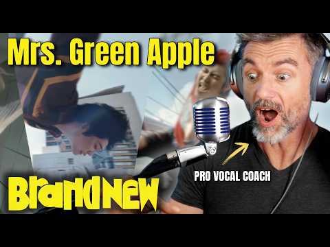 Pro Vocal Coach Reacts to Mrs. GREEN APPLE - 'Brand New' (Japanese Spider-Man Theme)