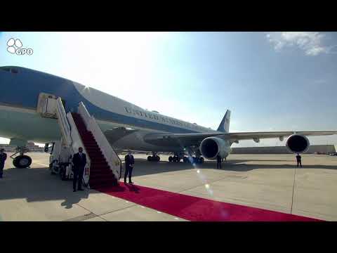 קבלת פנים לנשיא ארה"ב טראמפ - U.S. President Trump Arrives in Israel