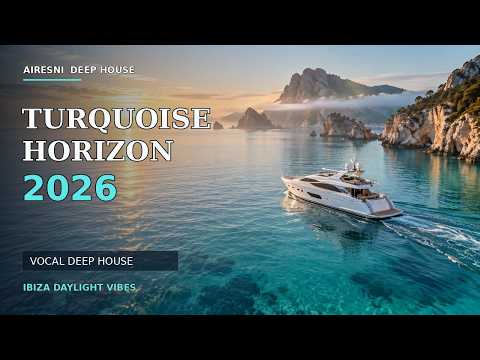 TURQUOISE HORIZON 2026 🌊 Deep House Mix | Ibiza Daylight Vibes | AIRESNI #DeepHouse #VocalDeepHouse