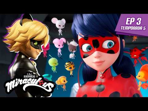 MIRACULOUS | 🐞 DESTRUCTION 🐾 | Full Episode ▶️ Season 5 Episode 3 - spanish dubbing