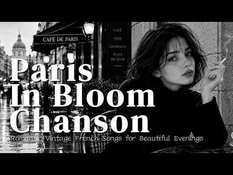 A cup of coffee and autumn rain, French chansons in Paris ☕🍂 | Chansons Françaises