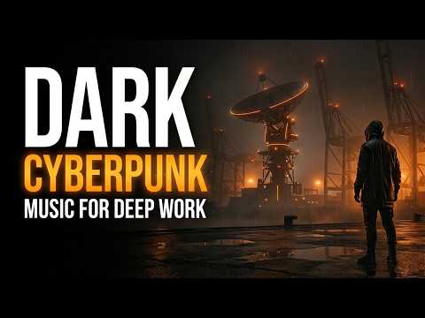 LAST UPLINK | Dark Cyberpunk Music for Deep Work & Focus