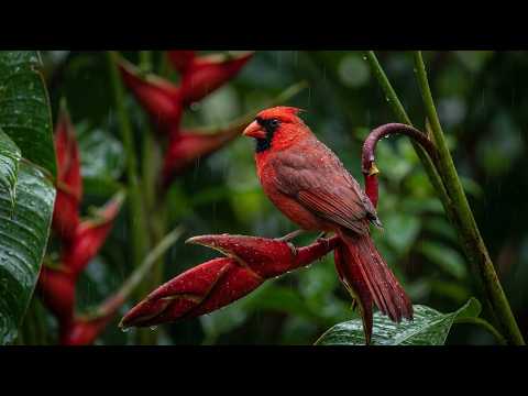 03 Hours Of Relaxing Birds Singing 🌙 Soft Piano Ambience for Better Sleep | BIRD TV