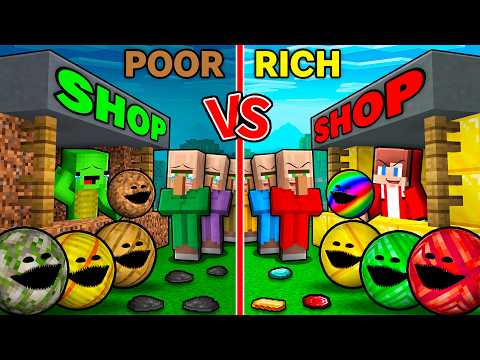 JJ vs Mikey: MOON WOKE UP STORE BATTLE In Minecraft - Maizen