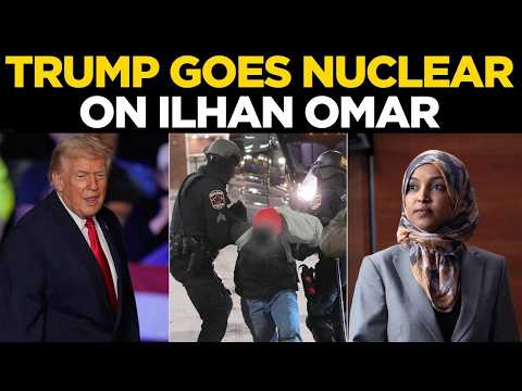 Breaking News LIVE: Trump Torches Ilhan Omar at Public Event | ILHAN OMAR | Trump | US News LIVE