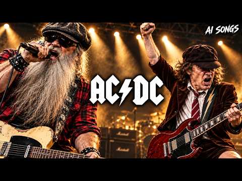 AC/DC, Led Zeppelin & Guns N’ Roses – Heavy Hard Rock with Thunderous Guitar Riffs | AI Tracks