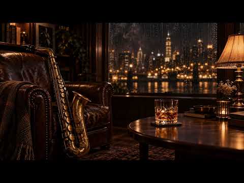 Jazz relaxant au saxophone 🎷 Ambiance lounge nocturne | Midnight Sax