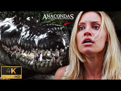 Captain Fights a Massive Crocodile – Anacondas 2