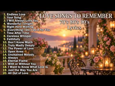 Heartfelt Love Ballads ♥ The Most Beautiful Classic Love Songs 70s 80s 90s Playlist for Everyone