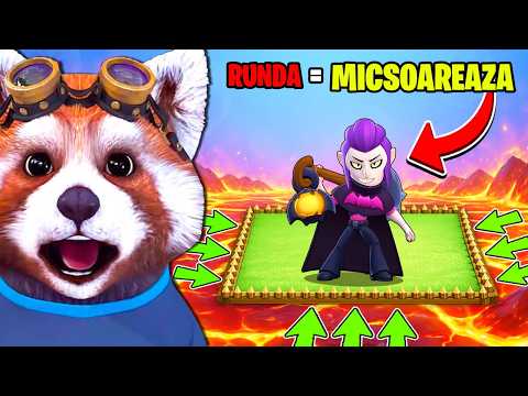 Insula devine mai mica in fiecare runda! 1vs1 Brawl Stars cu Costin