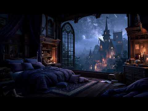 (No Mid Ads) Night Court Bedroom Ambience | ACOTAR Reading Ambience No Ads