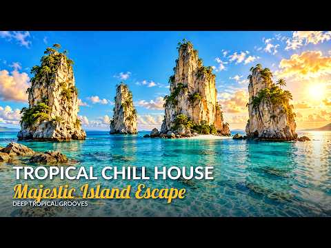 Floating Into Golden Paradise: Majestic Island Escape Tropical Chill House & Grooves