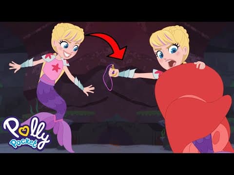 Polly conoce a las sirenas | 2 Episodios Completos | Polly Pocket En Español