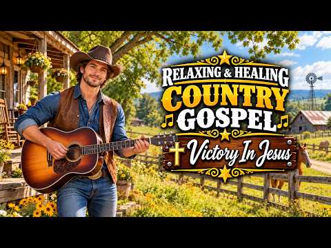 Victory In Jesus | Peaceful Country Gospel | Relaxing Christian Worship