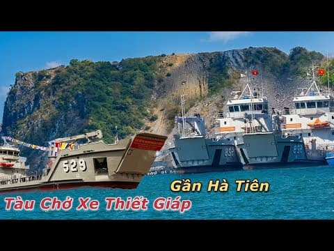 Bất ngờ xuất hiện nhiều Tàu Chiến của Hải Quân gần Hà Tiên không biết có chuyện gì không
