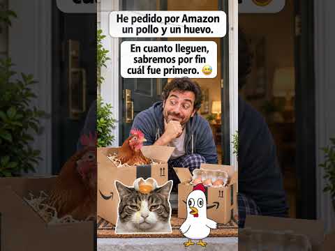 😂 ¿Qué fue primero: el pollo o el huevo?