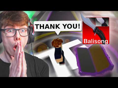 Gifting NOOBS Their DREAM Skin in Rivals
