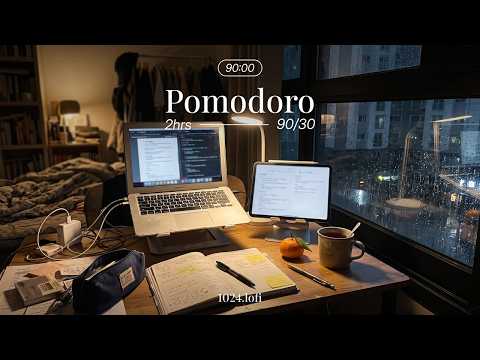 𝑷𝒐𝒎𝒐𝒅𝒐𝒓𝒐 90/30 | 주인공은 원래 늦게 각성하는 법 💯 ADHD 초집중 뽀모도로 2시간 🎧
